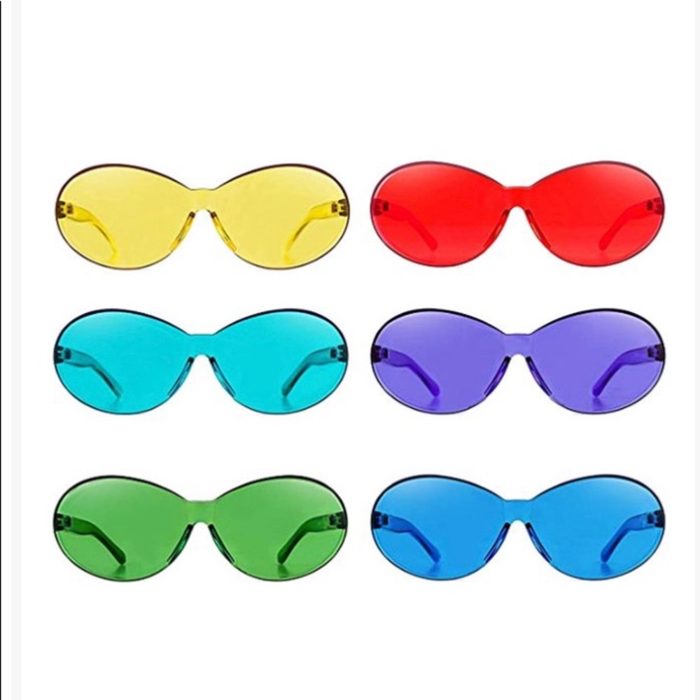 SALE: 2 for $10 100% UV Protection Bright Round Sunglasses